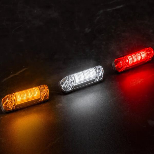 Luz LED de galibo homologado Ambar, Blanco o Rojo FT-081 LED 12V 24V Fristom