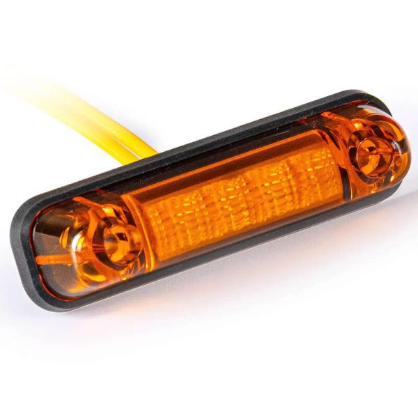 Luz LED de galibo homologado Ambar, Blanco o Rojo FT-081 LED 12V 24V Fristom