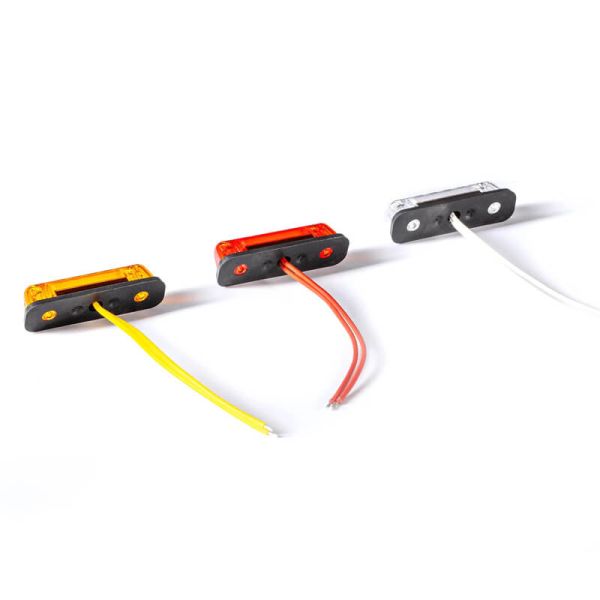 Trasera de Luz LED de galibo homologado Ambar, Blanco o Rojo FT-081 LED 12V 24V Fristom