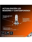 Bombilla LED H7 homologada NIGHT BREAKER LED SPEED H7 450, +450%, 64210DWNBSP-2HB, ALCANCE 240M, 6000K, sin transformador, Pack 