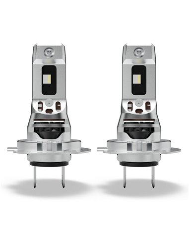Bombilla LED H7 homologada NIGHT BREAKER LED SPEED H7 450, +450%, 64210DWNBSP-2HB, ALCANCE 240M, 6000K, sin transformador, Pack 