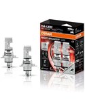 Ampoules LED H4 homologuées NIGHT BREAKER SPEED H4 450, + 450%, 64193DWNBSP-2HB, portée 240 m, 6000 K, pack 2