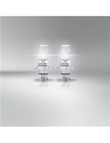 Bombillas LED H4 Homologadas NIGHT BREAKER SPEED H4 450, + 450%,  64193DWNBSP-2HB, alcance 240m, 6000K, pack 2