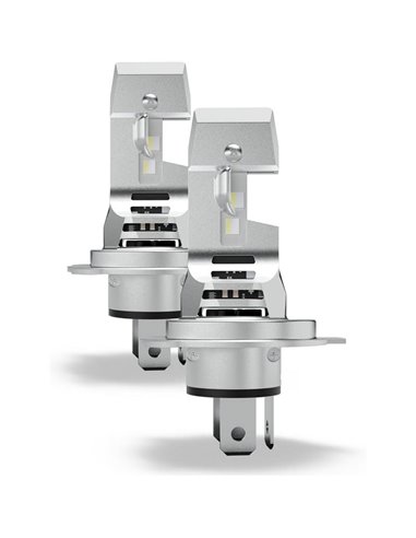 Ampoules LED H4 homologuées NIGHT BREAKER SPEED H4 450, + 450%, 64193DWNBSP-2HB, portée 240 m, 6000 K, pack 2