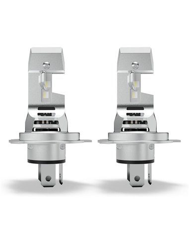 Ampoules LED H4 homologuées NIGHT BREAKER SPEED H4 450, + 450%, 64193DWNBSP-2HB, portée 240 m, 6000 K, pack 2