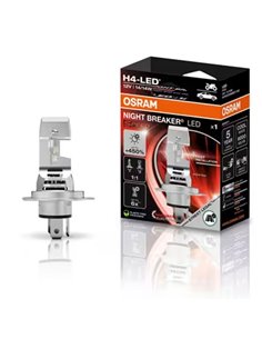 Ampoule LED H4 homologuée NIGHT BREAKER LED SPEED H4 450, +450%, 64193DWNBSP-1HB, portée 240 m, 6 000 K