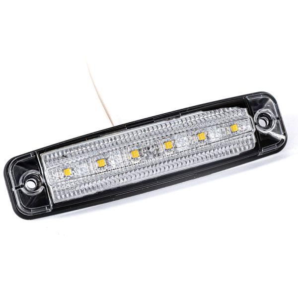 Barra de luz LED compacta de 12–24 V FT-079 – Branca / Âmbar / Vermelha E9 R10 A R1 SM1
