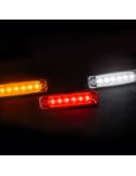 Barra LED de gálibo FT-079 12–24V compacta – Blanca / Ámbar / Roja E9 R10 A R1 SM1