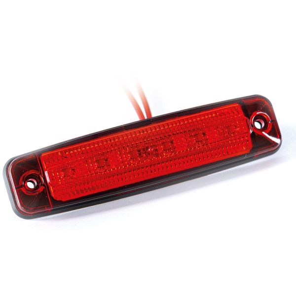 Barra LED de gálibo FT-079 12–24V compacta – Blanca / Ámbar / Roja E9 R10 A R1 SM1 Fristom