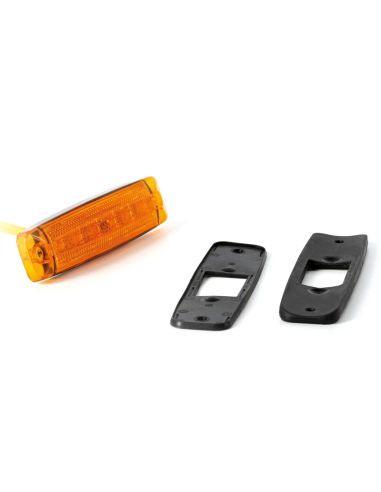 Barra LED de gálibo FT-079 12–24V compacta – Blanca / Ámbar / Roja E9 R10 A R1 SM1