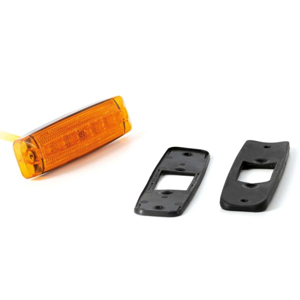 Barra LED de gálibo FT-079 12–24V compacta – Blanca / Ámbar / Roja E9 R10 A R1 SM1