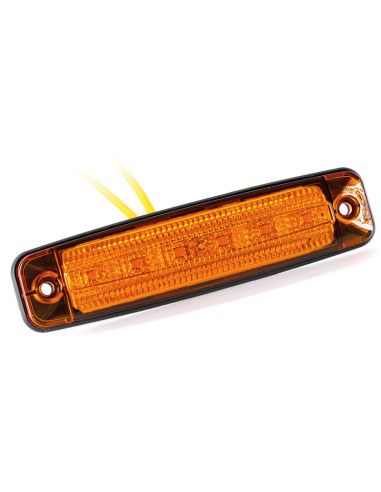 Barra LED de gálibo FT-079 12–24V compacta – Blanca / Ámbar / Roja E9 R10 A R1 SM1