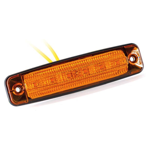 Barra LED de gálibo FT-079 12–24V compacta – Blanca / Ámbar / Roja E9 R10 A R1 SM1