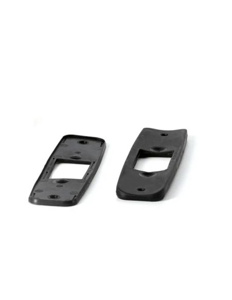 Suporte de luz LED Clearance FT-079 DARK 12–36V com lente escura e base de borracha – Branco / Âmbar / Vermelho