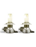 Bombillas LED H4 Vintage homologada NIGHT BREAKER® LED VINTAGE H4 + R2, +300% 20W 3000K 1650/1000Lm, Pack 2