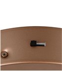 Plafón LED de techo AMADOR  Ø45cm 34W 4000lm,regulable DIP SWITCH 2300+3000+4000K IP20 Marrón
