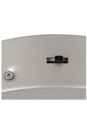 Luminária de teto LED AMADOR Ø45cm 34W 4000lm, DIP SWITCH regulável 2300+3000+4000K IP20 níquel