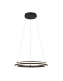 Lámpara LED de techo AMADOR 34W 4000lm,regulable DIP SWITCH 2300+3000+4000K IP20 Negro