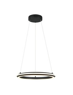 Lámpara LED de techo AMADOR 34W 4000lm,regulable DIP SWITCH 2300+3000+4000K IP20 Negro