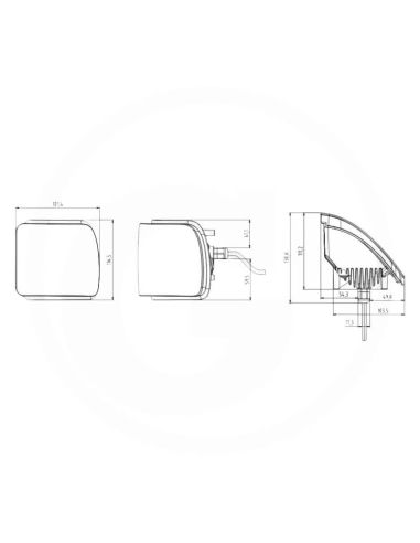 LED Arbeits-Scheinwerfer 20W 3000Lm...