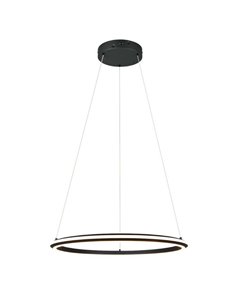 Lámpara de techo LED Ø75cm AMADOR 48W 5800lm,regulable DIP SWITCH 2300+3000+4000K IP20 Negro
