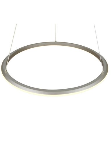 Lámpara colgante LED AMADOR Ø75cm 48W 5800lm,regulable DIP SWITCH 2300+3000+4000K IP20 Níquel