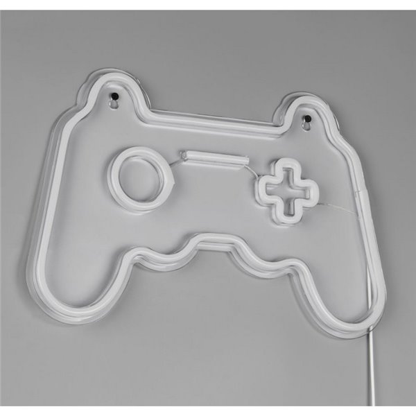 Luz LED tipo neón GAMER 2W con cable y USB IP20 Morado