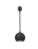 Lámpara colgante bola de carril de alta tensión negro EasyLink COLBY, GU10 (no incl.), altura ajustable
