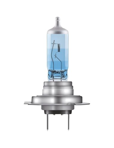 Ampoule H7 lumière plus blanche 5000K et 100% de lumière en plus Cool Blue Intense Next Generation 1 Unité.