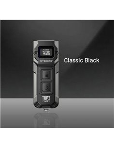 Linterna LED de mano recargable TUP2 Black 1200lm, 3 temperaturas de color, pantalla OLED, IP54 2