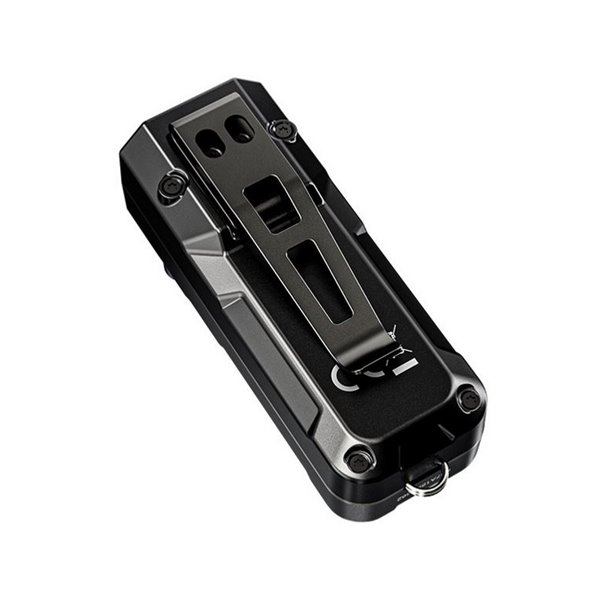 Linterna LED de mano recargable TUP2 Black 1200lm, 3 temperaturas de color, pantalla OLED, IP54