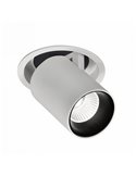 Foco orientable empotrable LED 5W GARDA MINI, estilo moderno blanco, 36º, 2700K/3000K/4000K