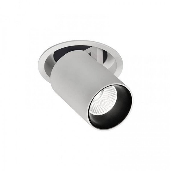 Foco empotrable LED moderno 7W GARDA MINI orientable, 35º blanco 2700K/3000K/4000K