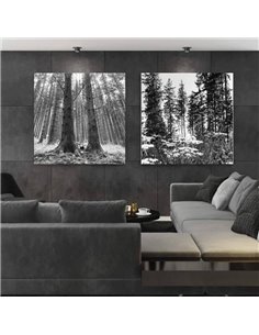 Foco empotrable LED 7W GARDA MINI, negro 2700K/3000K 2