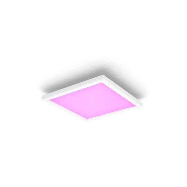 Panel LED inteligente Surimu Philips Hue WA Cuadrado blanco | LeonLeds