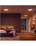 Panel cuadrado inteligente LED SURIMU 30x30cm blanco, 25W 1760Lm, 2000-6500K white color ambience
