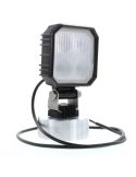 Faro de marcha atrás LED CARBONLUX R23 cuadrado 9W 1000Lm con interruptor 10–30V IP69K | Homologado AR R10