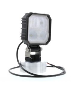 Farol de Ré LED Quadrado CARBONLUX R23, 9W, 1000Lm, com Interruptor de 10-30V, IP69K | Aprovado pela AR R10