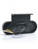 Trasera Galibo Lateral LED con Intermitente Catadióptrico y Soporte ADR redondeado 2 lineas Neon 12V-24V SM1 5 IA