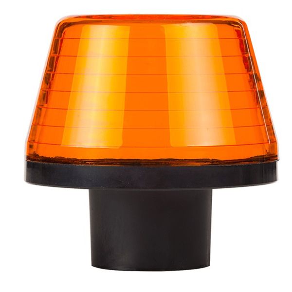 Piloto LED intermitente LKD 2647 NEON 12/24V con tulipa ámbar | Categoría 5 | IP68 | Homologado R10 HOR 100B