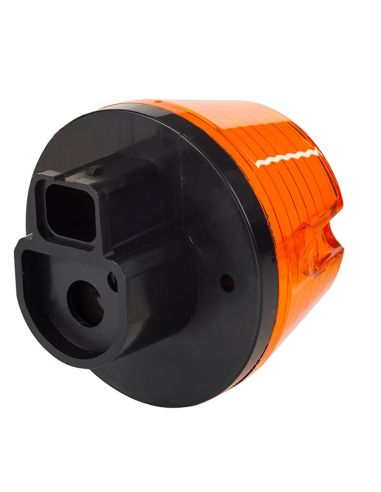 Trasera Piloto LED intermitente LKD 2647 NEON 12/24V con tulipa ámbar | Categoría 5 | IP68 | Homologado R10 HOR 100B