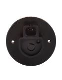 Piloto LED intermitente LKD 2647 NEON 12/24V con tulipa ámbar | Categoría 5 | IP68 | Homologado R10 HOR 100B
