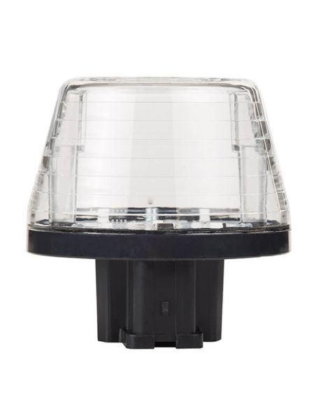 Piloto LED intermitente redondo tulipa transparente | Categoria 5 | 12V 24V | EMC R10 HOR 100B
