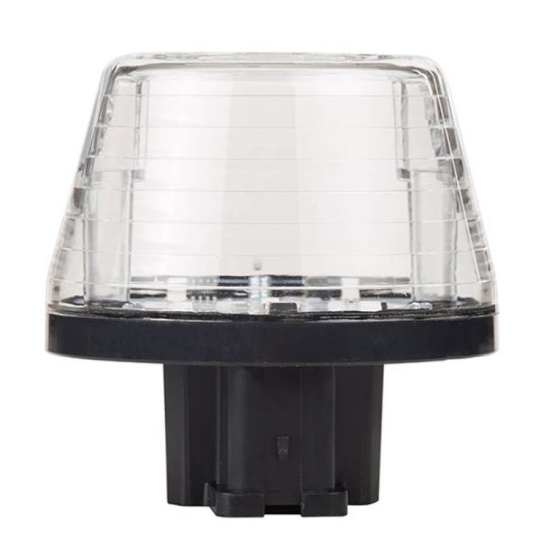 Piloto LED intermitente redondo tulipa transparente | Categoria 5 | 12V 24V | EMC R10 HOR 100B