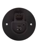 Piloto LED intermitente redondo tulipa transparente | Categoria 5 | 12V 24V | EMC R10 HOR 100B