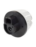 Piloto LED intermitente redondo tulipa transparente | Categoria 5 | 12V 24V | EMC R10 HOR 100B