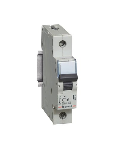 Magnetotérmico Legrand TX³ 403576, C16, 1 polo, 6 kA, 230 V