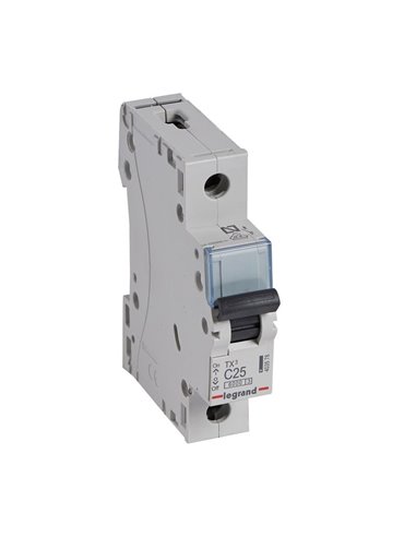 Magnetotérmico Legrand TX³ 403578, C25, 1 polo, 6 kA, 230 V DIN