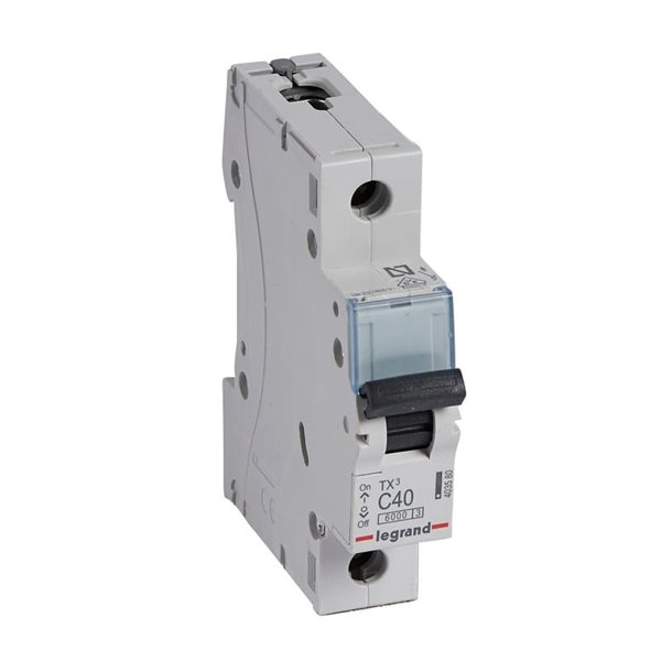 Magnetotérmico Legrand TX³ 403580, C40, 1 polo, 6 kA, 230 V DIN