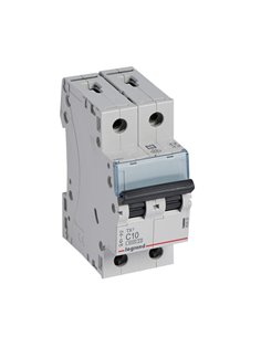 Magnetotérmico Legrand TX³ 403605, C10, 2P, 6 kA, 230/400 V
